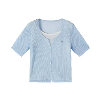 XIANGYING Knitwear Women's Blue
