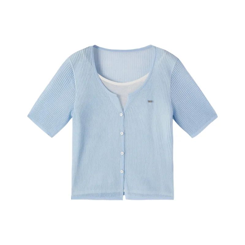 XIANGYING Knitwear Women's Blue-0