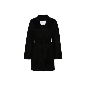 MaxMara Coats Women's Black
