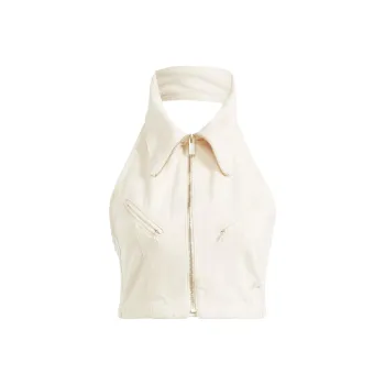 Adidas Originals Montreal Cropped Denim Vest