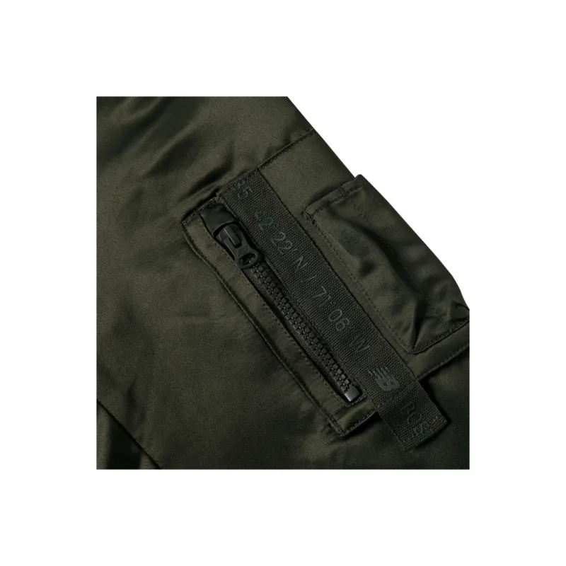 New Balance Puffer Jacket Women's Army Green-3