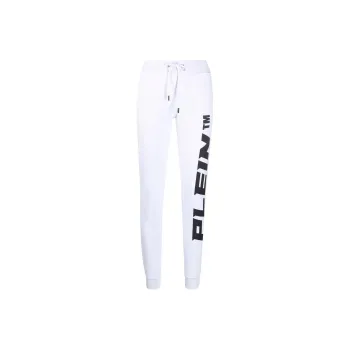 PHILIPP PLEIN Logo print Cotton Joggers