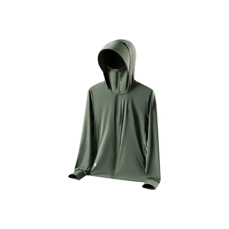 MIIOW UV Protection Stretch UV Protection Loose Fit Hooded Sun Protection Clothing Women's-0