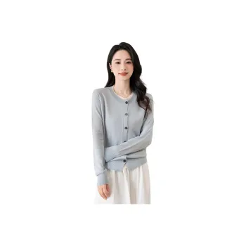 X MOOM Knitwear Women's Light Blue