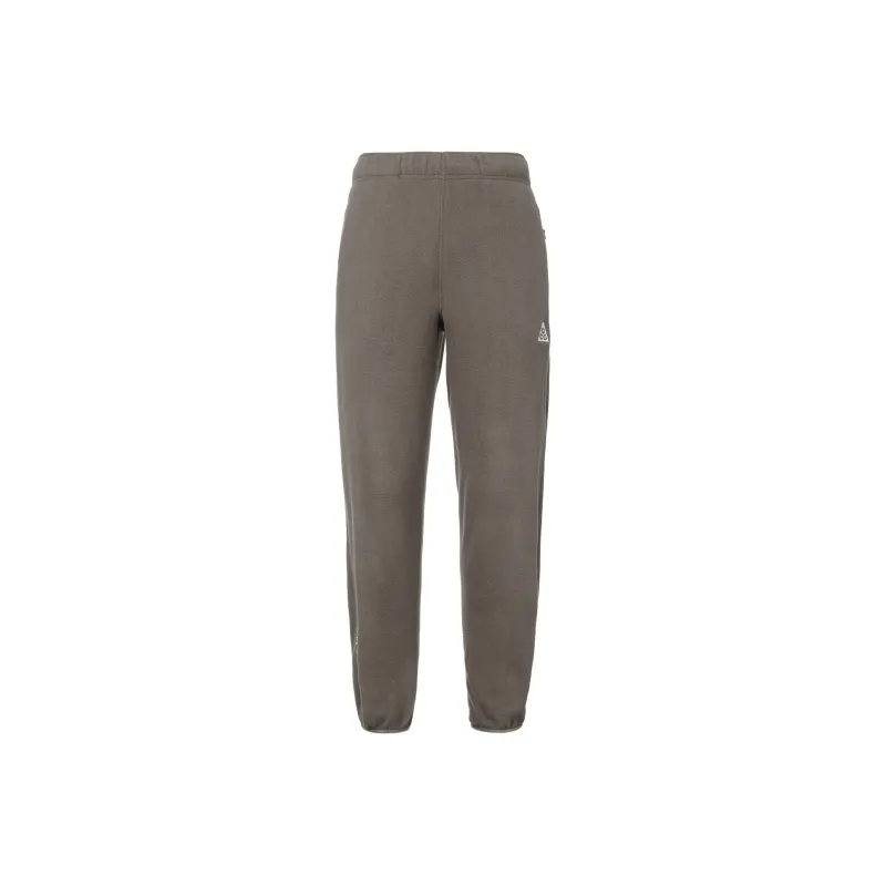Nike ACG Knitted Sports Pants Women's Iron Stone Color-0