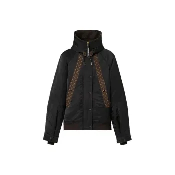 LOUIS VUITTON Monogram Accent Parka