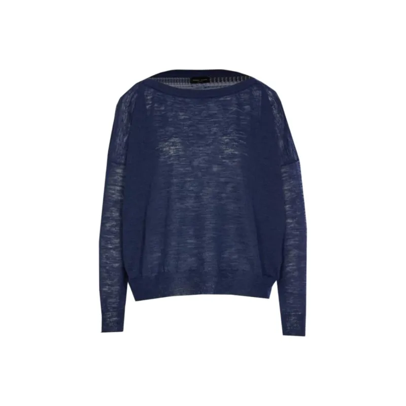 ROBERTO COLLINA Boat neck Jumper-0