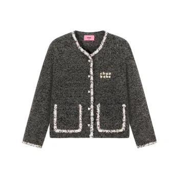 CHUU Coats Women's Black Gray