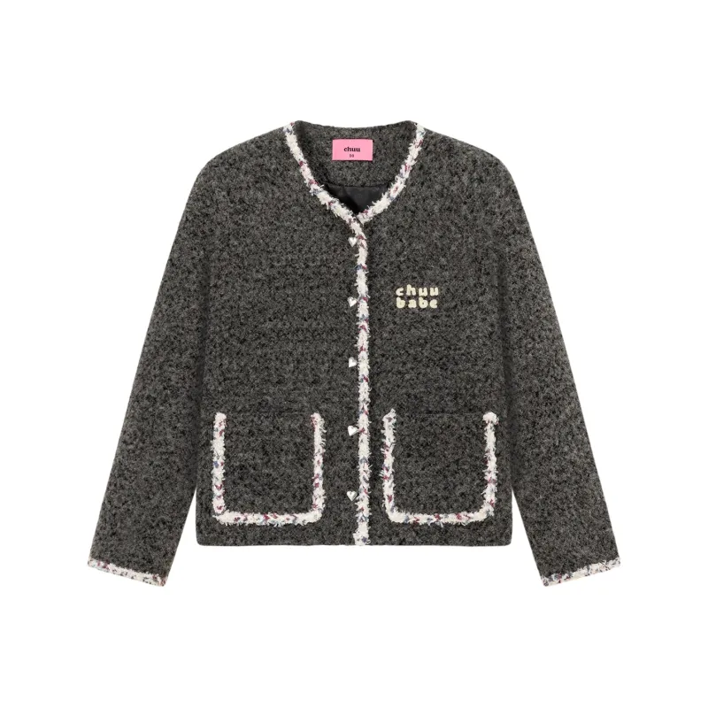 CHUU Coats Women's Black Gray-0