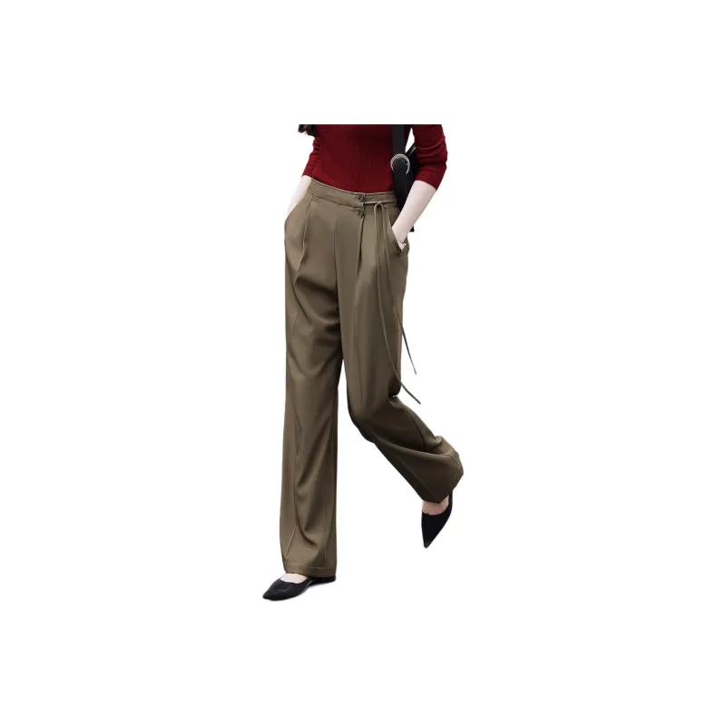 Mt Casual Pants Women's Dark Khaki-0