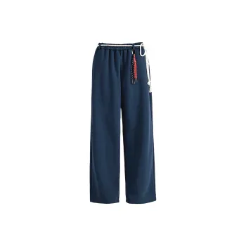 FHMY Casual Pants Women's Navy Blue