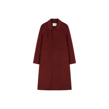Mo Han Yi Mei Coat Women's Burgundy