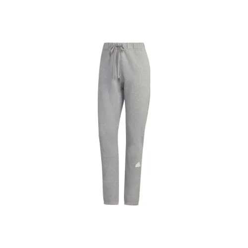 Adidas Knitted Sweatpants Women's Gray