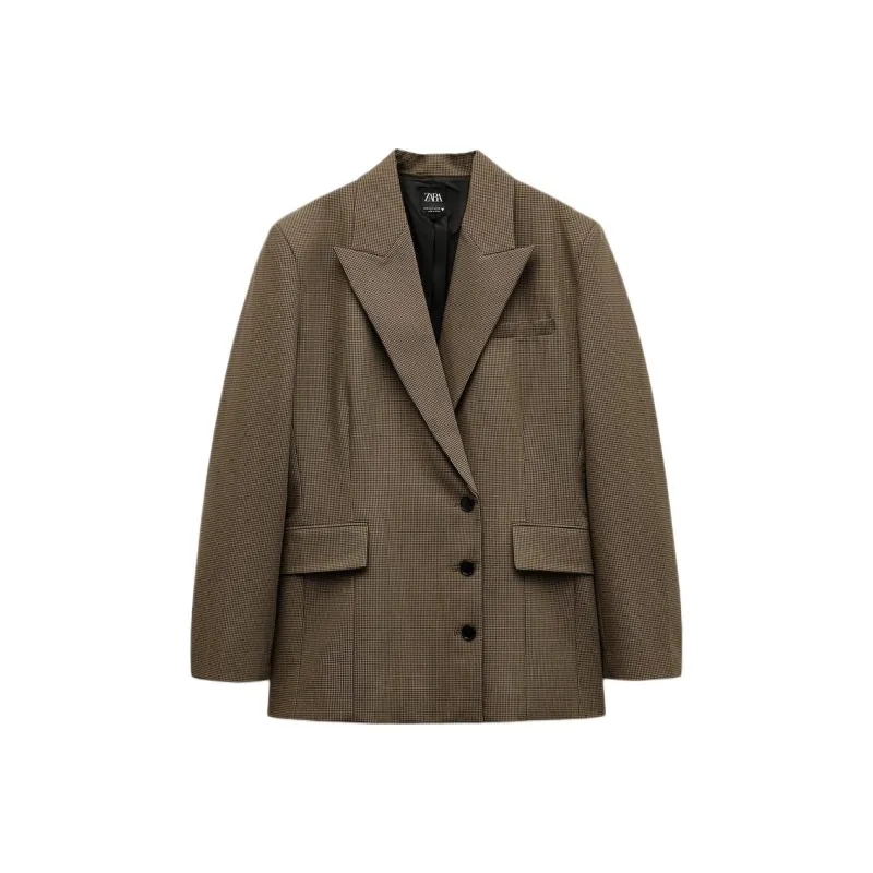 ZARA Trf Business Suit Women's Blue-0