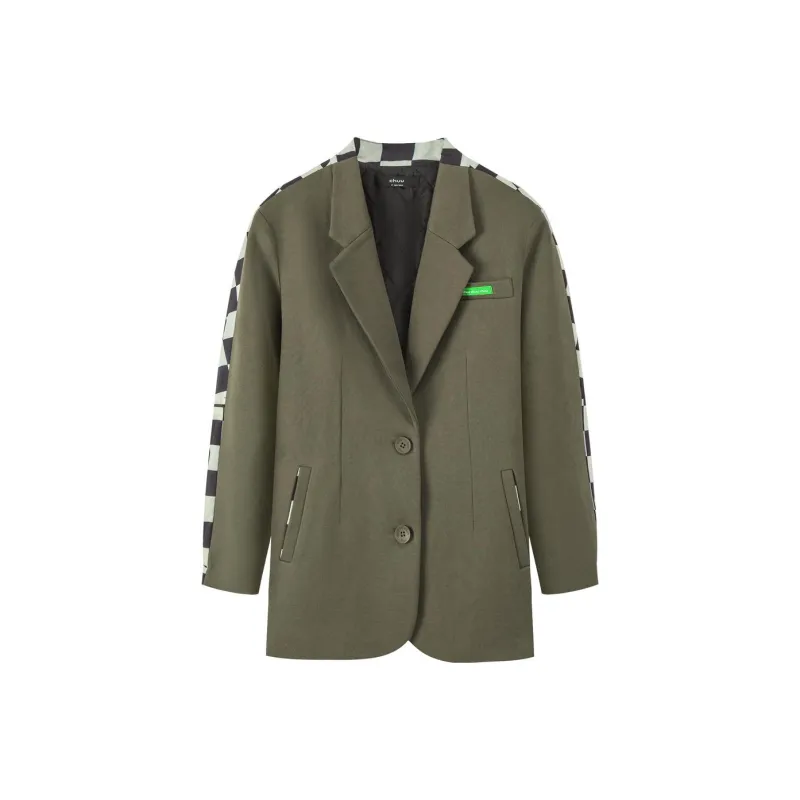 CHUU Puffer Jackets Women's Army Green-0
