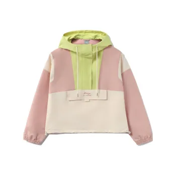 LiNing Sports Fashion Collection Trench Coat Women's Fog Rose Pink