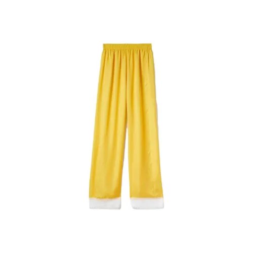 Burberry Casual Pants Women's Dandelion Yellow