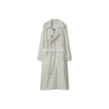 Burberry B print Silk Trench Coat