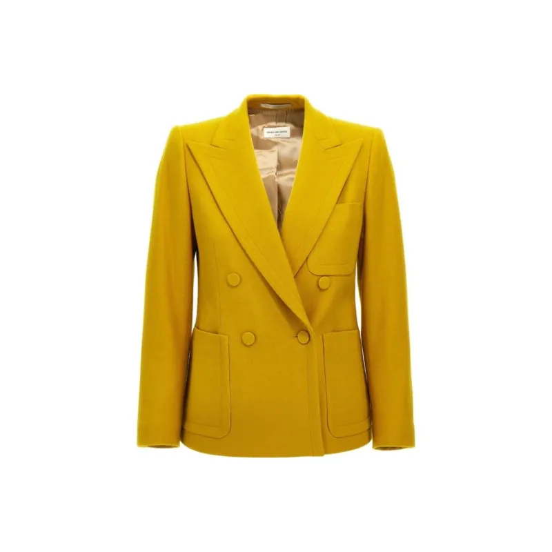 DRIES VAN NOTEN Beaume Double Breasted Blazer-0