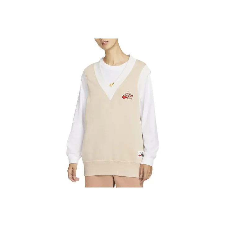 Nike CNY Collection Vests Women's Dune White-0
