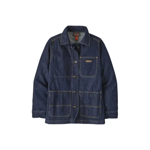 Patagonia Steel Forge Denim Jackets Women's Blue
