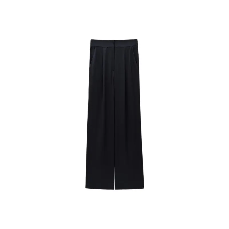INSUN Casual Pants Women's Navy Blue-0