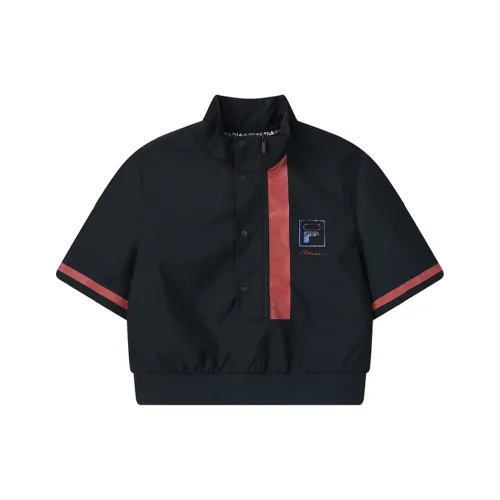 3.1 Phillip Lim X FILA Cropped Coats Women's Legend Blue