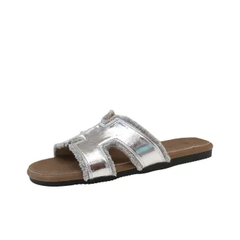 AFJI Rubber Sole Odor Resistant Slide Slippers Women's