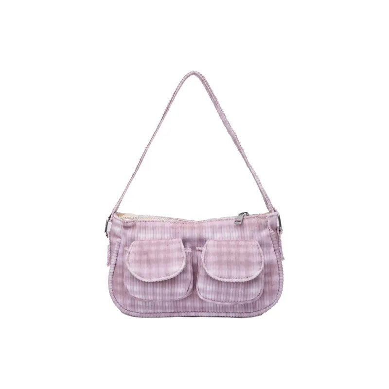 TOUTSEUL YOLO Corduroy Shoulder Bag Women's Multicolor-11