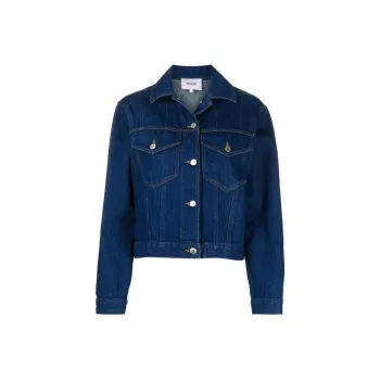 NANUSHKA Denim Jackets Women's Blue