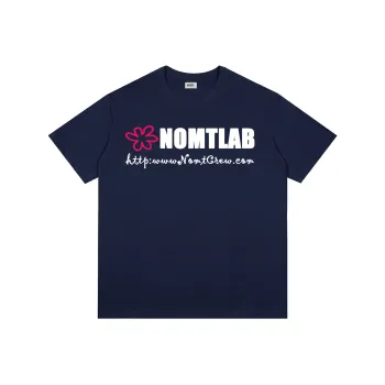 NOMT T Shirts Unisex Navy Blue