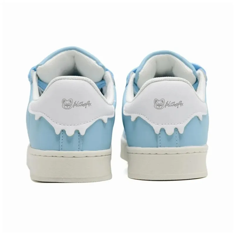 ALI THE FOX Anti Slip Wear Resistant Low Top Skateboard Shoes Unisex-11