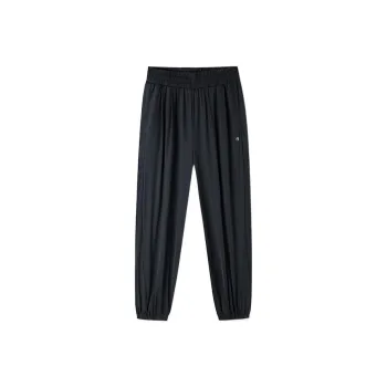 Anta Comprehensive Training Collection Sports Lifestyle Collection Sports Pants Women's Basic Black