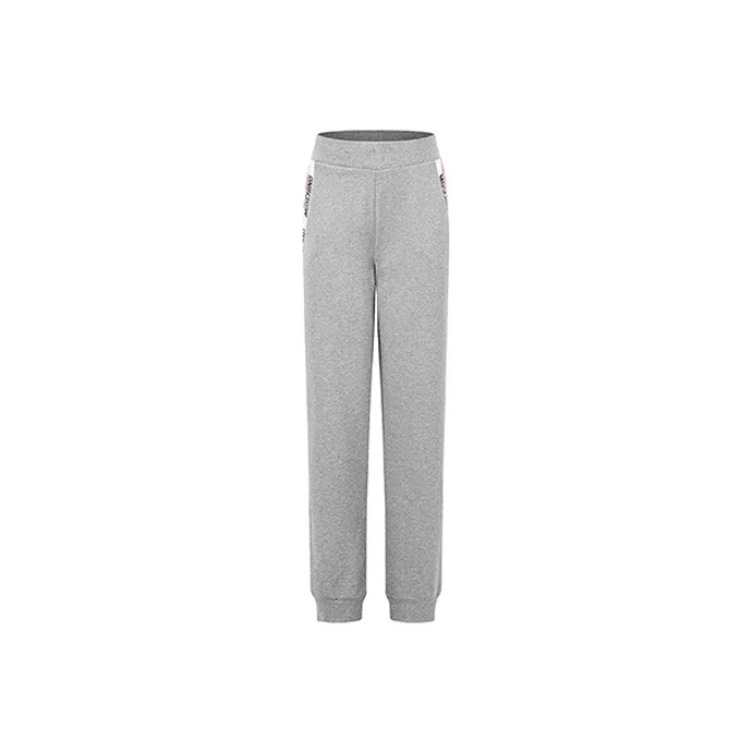 MOSCHINO Knitted Sweatpants Women's Gray-0