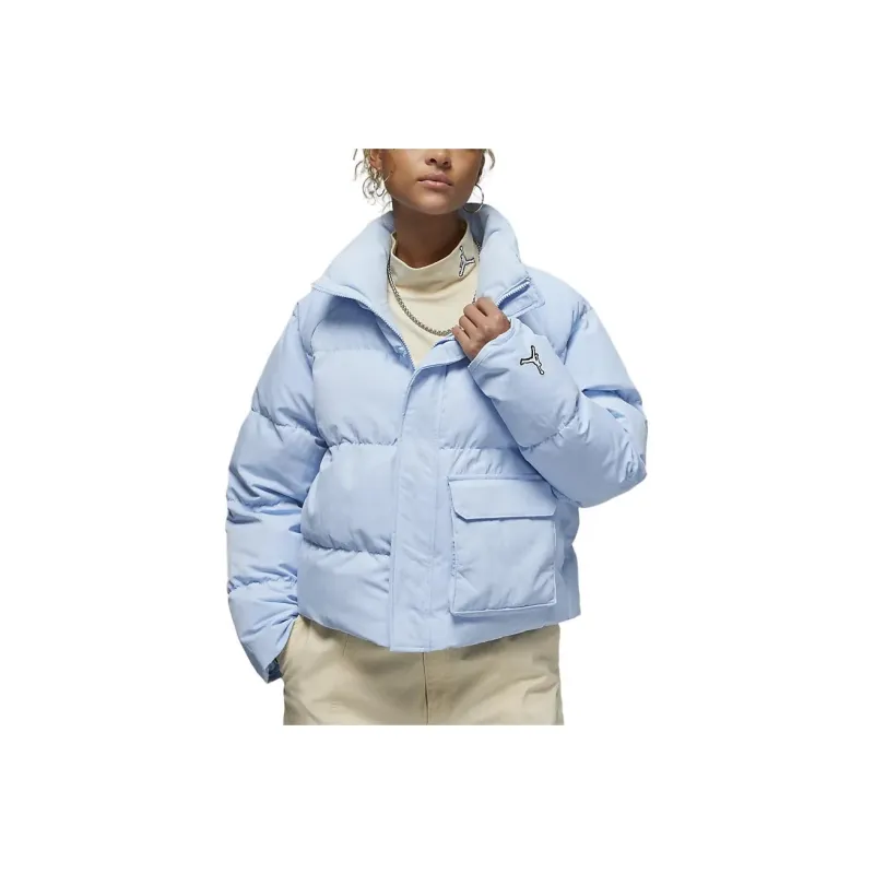 Jordan Flight Puffer Jacket Women's Ice Blue-0