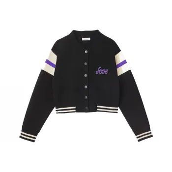 Sandro Baseball Jerseys Women's Black