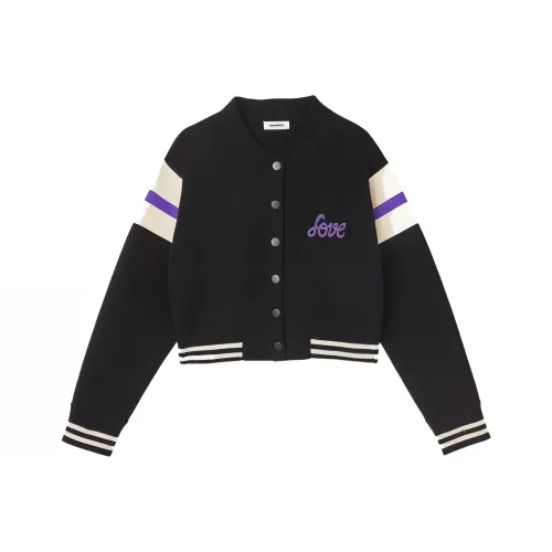 Sandro Baseball Jerseys Women's Black