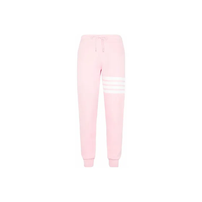 THOM BROWNE Medium Waffle 4-Bar Sweatpants-0
