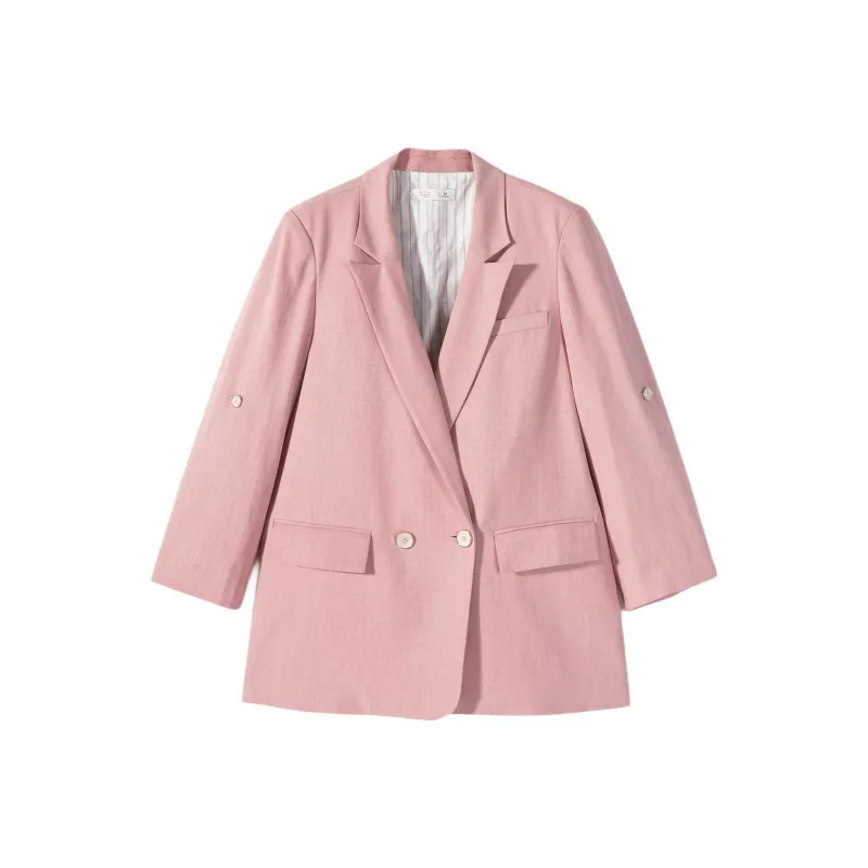 EICHITOO Business Suit Women's Pink-0