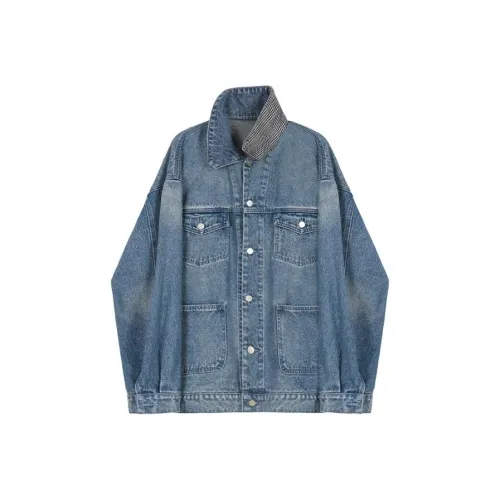 VEGA CHANG Denim Jackets Women's Denim Blue