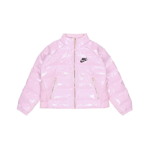 Nike Cropped Coats Women's Pink