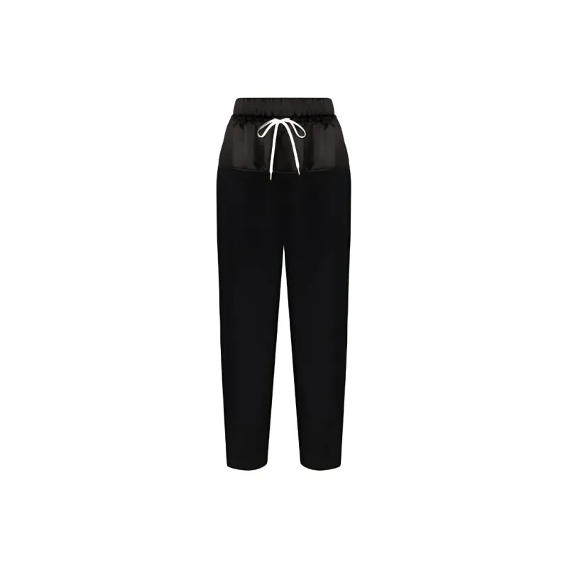 GIVENCHY Knitted Sports Pants Women's Black-0
