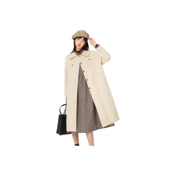 Elva' Island Coats Women's Apricot