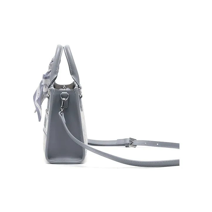 BETTINA VIVIAN PU One Shoulder Handbag Regular Women's Star Moon Gray-4