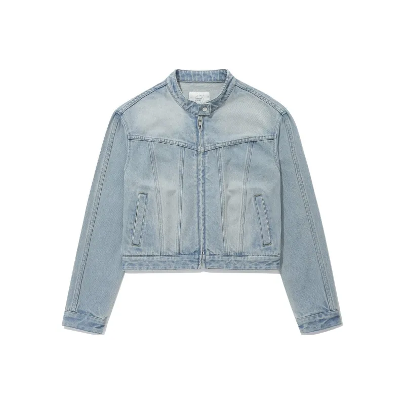 COVERNAT SS24 Denim Jacket Women's Blue-0