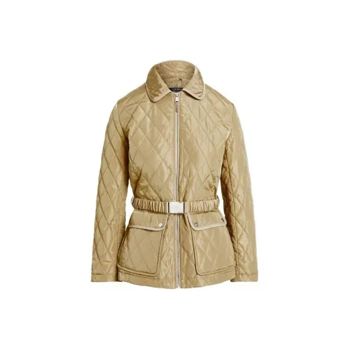 Polo Ralph Lauren SS24 Puffer Jacket Women's Birch Tree Brown