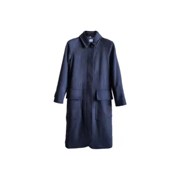 Burberry SS24 Coats Women's Dark Blue