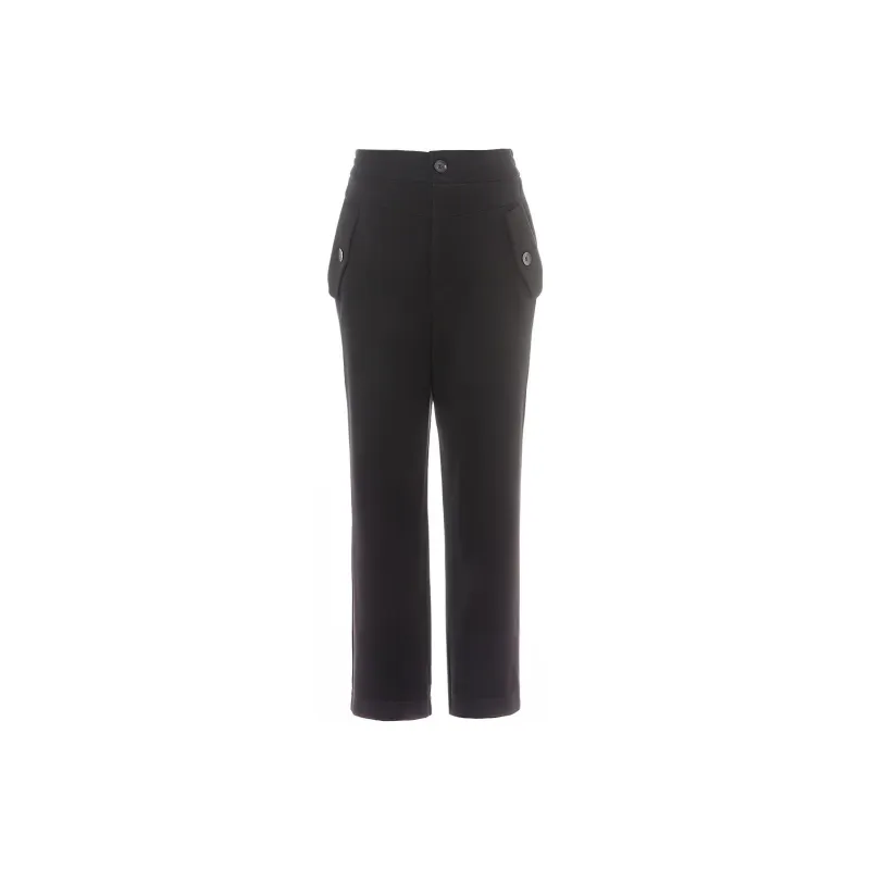 LOFT SHINE Casual Pants Women's Black-0