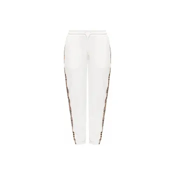 Burberry Knitted Sweatpants Women's White