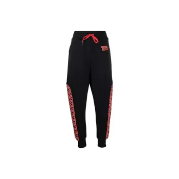VERSACE Knitted Sweatpants Women's Black